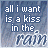 A 16-frame animated contact sheet showing a repeating text-based animation with rain effects on a blue background.