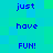 Pixelated text in blue on a cyan-green gradient background, arranged in two with repeated phrases