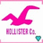 A static pixel art icon with a pink border, featuring a large pink stylized bird shape, pixelated text below it, and a small teal diamond in the bottom right corner.