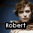 Four- of pixelated celebrity images with overlaid text labels, showing two distinct individuals