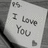A grayscale buddy icon displays 'I Love You' text with a heart symbol, showing identical static frames across multiple observations.
