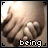 nine pixelated hand images with text overlays forming the phrase 'being with you is like dreaming. anything can happen.'