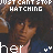 Pixelated image of a person with large afro hair wearing dark clothing and light pink collar, overlaid with white pixelated text reading "JUST CAN'T STOP JUST CAN'T STOP HATCHING" at top and partial words at bottom.