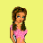 A 3x3 contact sheet of a pixelated animated buddy icon featuring a cartoon girl, blue jeans, and repeated text "Prince!" across colored backgrounds with pink text reading "Waiting 4 My" at the top right.