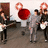 Pixelated image of a band performing with text overlays reading "Jonas Brothers," "I Luv The Jonas Brothers!!!," and "Rock My World!!!" on dark background.