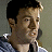 A 48x48 pixel buddy icon featuring a split-screen contact sheet with two characters from the film "Jersey Girl" and blue text reading "jersey girl" below them on a white background.