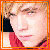 four with orange borders: top-left shows a person in red clothing, others display text on black backgrounds