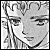 A grayscale animated sequence of a stylized character's face showing multiple angles and expressions with flowing hair.