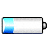 Four of a battery-shaped icon showing increasing blue fill from left to right across the battery body