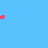 A sequence of red cursive 'l' characters on a light blue background, each frame showing the character with increasing complexity and additional loops.