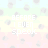 Animated sequence of pixelated text 'BEFORE' and 'I EVEN' in red, black, white, and gray on a pastel striped background with faint heart patterns.