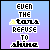 A 5x5 contact sheet of animated frames showing a pixelated text animation with the phrase "EVEN THE STARS REFUSE TO SHINE" in alternating yellow and white lettering against a blue-to-purple gradient background.