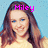 A single person with long brown hair and blue eyes appears in three against a light blue background, wearing a yellow top