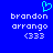 Pixelated blue background with white text and a cyan heart symbol above the name.