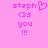 Pixelated pink text and symbols on a pink background, showing two side-by-side static frames with identical text and symbols except for a heart symbol in the first frame.