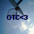 Pixelated icon shows blue gradient background with dark silhouette of figure holding circular object, text "OTC<3" in bold blue and black letters below.