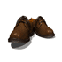 Brown leather dress shoes with laces, shown in multiple angled views against a white background.