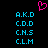 A black background displays two identical of cyan text with a pink pixelated heart above them