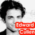 six pixelated images featuring celebrity faces, text overlays, and symbolic graphics including a red heart and apple