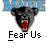 A static contact sheet of two identical animated frames showing a pixelated black panther mascot with blue text above and white text below, alongside promotional text for 'badassbuddy.com' on the right.