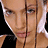 Pixelated image of a person with light skin and dark hair, wearing a black top, alongside red text on black background reading "Hot Really Really Really Hot" and "smokin ya shut off take it girl.".