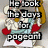 Animated icon of a rabbit-like character with long ears, light blue scarf, and red heart-shaped hands holding a book, displaying text changes across frames.