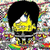 Pixelated static icon shows a stylized figure with black hair, yellow top, and gray lower body against multicolored background.