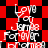 Red and black checkered background with white text reading "Love You James Forever I Promise!" in a pixelated font, repeated in a pattern