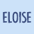 Pixelated green character with large eyes and brown hair, next to text reading ELOISE THE PIRATES THAT DON'T DO ANYTHING on light blue background.