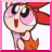 Four cartoon characters with large eyes and distinct hair colors displayed in a