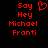 Red pixelated text and a heart symbol on black background, with one version showing the heart as an outline.