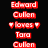 six pixelated featuring celebrity images and text, with red, black, white, yellow, green, blue, purple, and gray colors