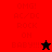 Red and black pixelated image with repeated text "OMG! AC/DC ROCK ON BABY!!!" and two star symbols, one black and one red.