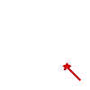 Red pixelated hearts and wands on a gray background, with multiple heart shapes scattered across the frame.