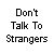 Pixel art animation of a car and child interacting with text bubbles, showing dialogue about candy and blood.