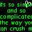Green pixelated text on black background with a white cursor blinking at the top center, repeating phrases like 'its so simple' and 'and so complicated'.