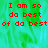 Red pixelated text "I am so do best of do best" repeats across a green and cyan gradient background with one gray
