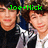 Two young men in dark and light jackets appear in a with green text overlays reading 'Joe+Nick' and 'HOTTIES' on a blue background