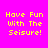 Four pixelated display identical yellow text on contrasting backgrounds: pink, purple, blue, and light purple