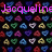 colorful triangular shapes on a black background with pink text reading "Jacqueline" and "Ann" at top and "x3" near bottom