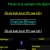 A static pixelated image with horizontal bands of green, yellow, teal, and gray on a black background, plus scattered purple and gold elements.