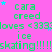A static image with a bright pink background displaying repeated green text and small blue stars.