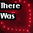 Red background with scattered white dots and black text reading 'There Was Fireworks The Day We Met' in four separate lines.