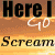 A 2x2 contact sheet of four animated frames from a buddy icon featuring text overlays on a gradient background with visible pixelation and dithering effects.