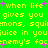 Green background with yellow pixelated text repeating 'when life gives you squimons, squimons, squi juice in youjuice in you enemy's facemy's fac' and pink starbursts.