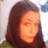 Pixelated portrait of a person with long brown hair on left, cyan background with four text fragments: 'you', 'noe', 'you', and 'love' in dark blue pixel font.