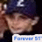 Pixelated close-up of a person wearing dark clothing with visible text 'Forever St' at the bottom.