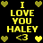 Yellow pixelated text and heart symbols on a black background, arranged in two vertical with repeated phrases