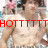Static 48x48 pixel buddy icon featuring a heavily pixelated image of a person with red text overlay reading "HOTTTTTT" on a light background.