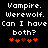 Pixelated text and heart symbols on black background with two identical side-by-side layouts.